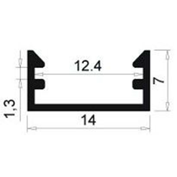 Alu-profile-for-10-11mm-PCB-Board