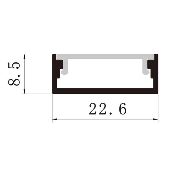 Alu-profile-for-17mm-PCB-Board