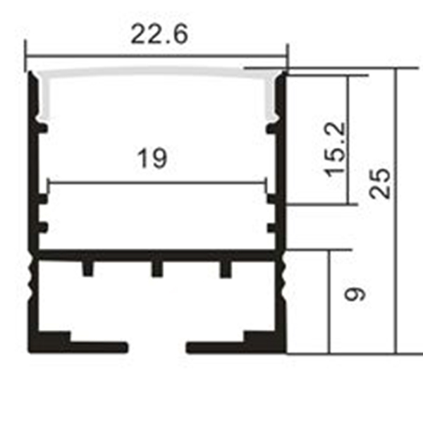 Alu-profile-for-19mm-PCB-Board