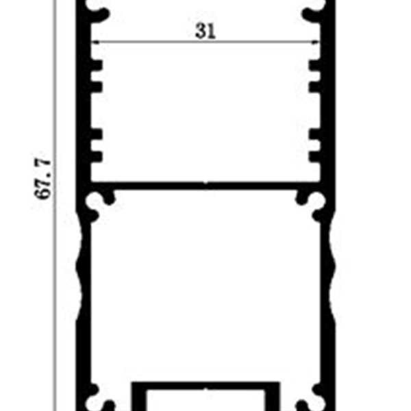 Alu-profile-for-30mm-PCB-Board