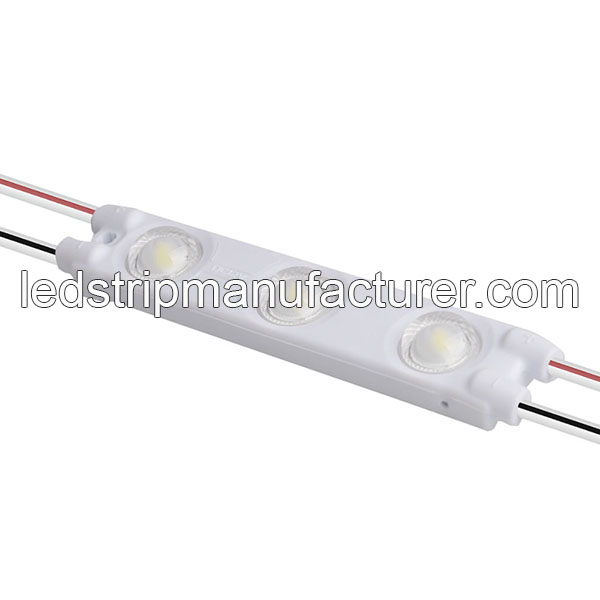 LED module 0.72W 3led 2835 smd 12V High Cost-Effective Kind lens Module