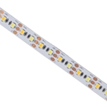 Mini Cuttable 2835 led strip lights 2led cuttable white+warm white 120led/m 24V 10mm width