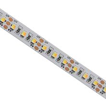 3528 Color Temperature Adjustable LED Strip Lights 2 colors in one LED 120led/m 12V/24V 10mm width