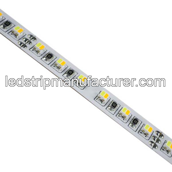 3528 Color Temperature Adjustable LED Strip Lights 2 colors in one LED 60led/m 12V/24V 10mm width