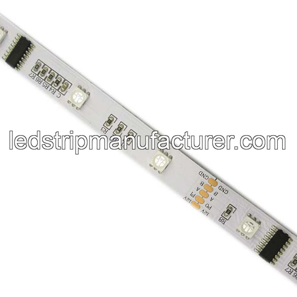 DMX512 RGB 5050 digital led strip lights 30led/m 12V 12mm width