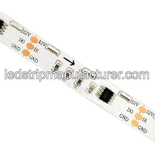 WS2811 RGB 020 digital led strip lights 60led/m 12V 10mm width