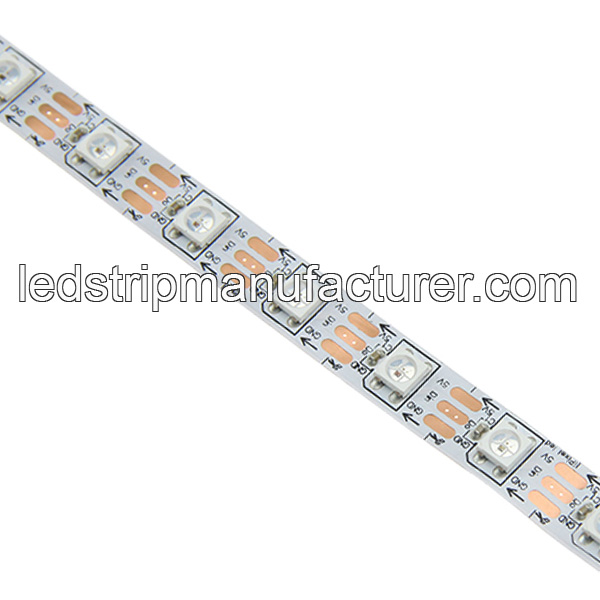 WS2811 RGB 5050 digital led strip lights 60led/m 5V 10mm width