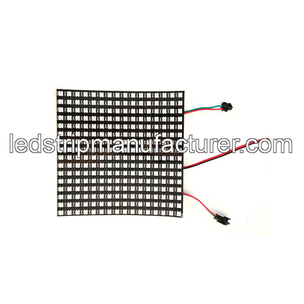 WS2812B RGB 5050 digital led strip lights 256led 5V 160x160mm width