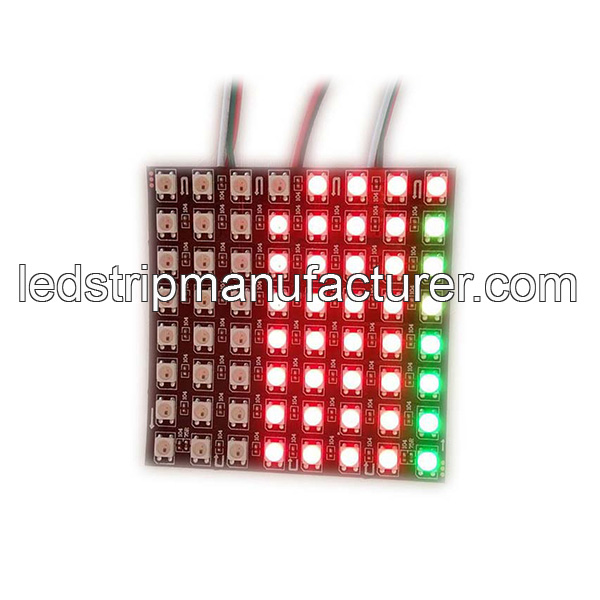 WS2812B-RGB-5050-digital-led-strip-lights-64led-5V-80x80mm-width