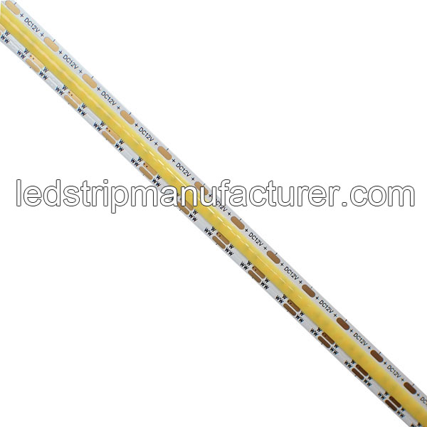 cob led cct 608led/m 12V 10mm width 22W/m