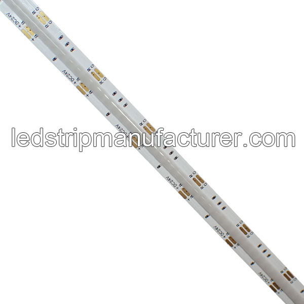 rgb cob led strip 840led/m 24V 10mm width 15W/m