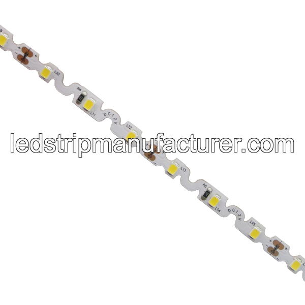 2835 led strip lights S shape bendable 60led/m 24V 8mm width 