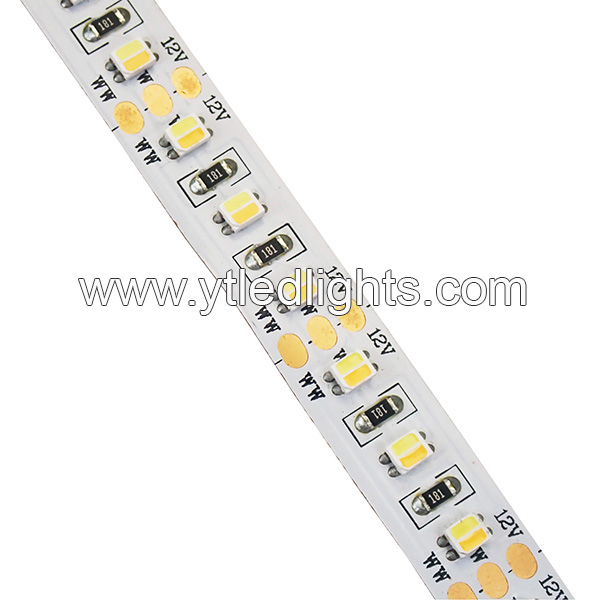 3528 Color Temperature Adjustable LED Strip Lights 2CHIPS IN 1 LED 120led/m 12V 10mm width