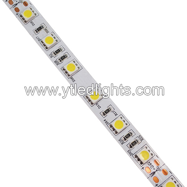 5050 led strip lights 60led/m 24V 10mm width