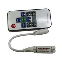 RGB LED controller RF DC12V 12A Mini