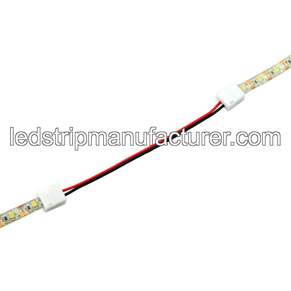 3528-led-strip-double-connector-8mm-with-wire-for-IP65-led-strip