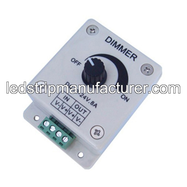 LED strip dimmer 12-24V 8A for single color led strip